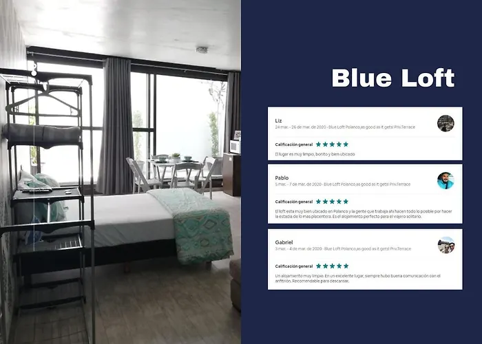 Lodge Blue Loft In Polanco With Private Terrace *